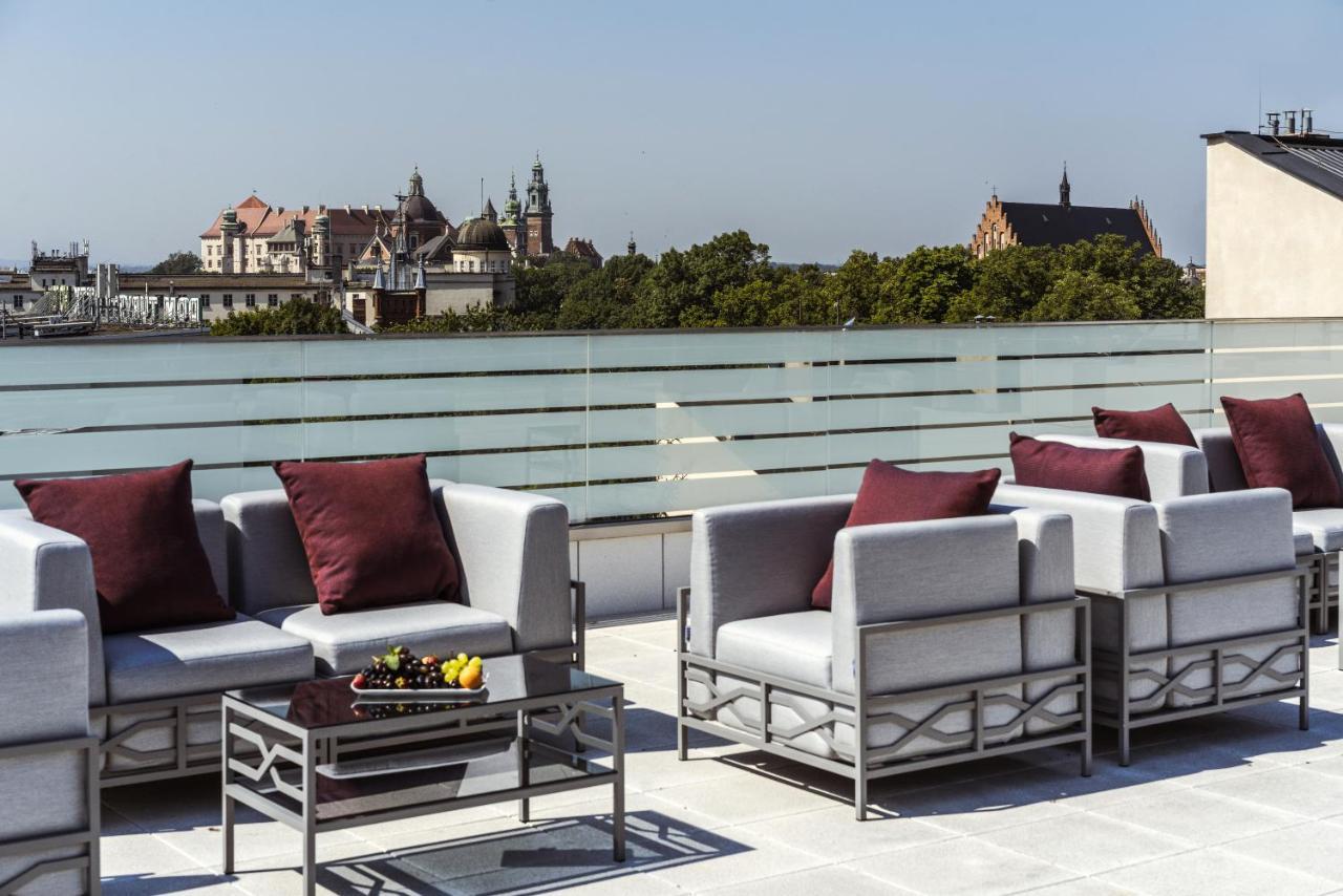 Hotel Ferreus Modern Art Deco كراكوفيا المظهر الخارجي الصورة The rooftop terrace