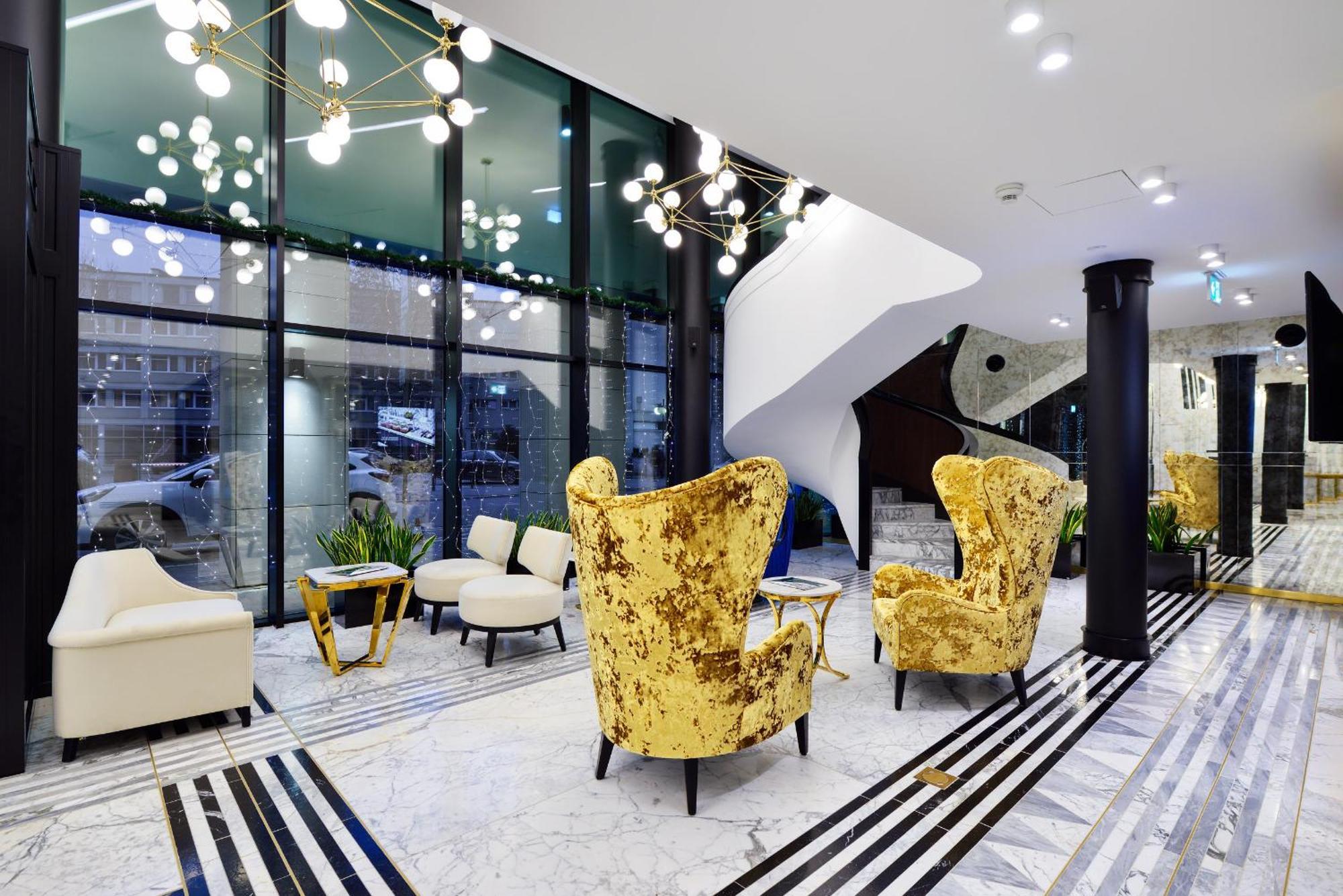 Hotel Ferreus Modern Art Deco كراكوفيا المظهر الخارجي الصورة Lobby